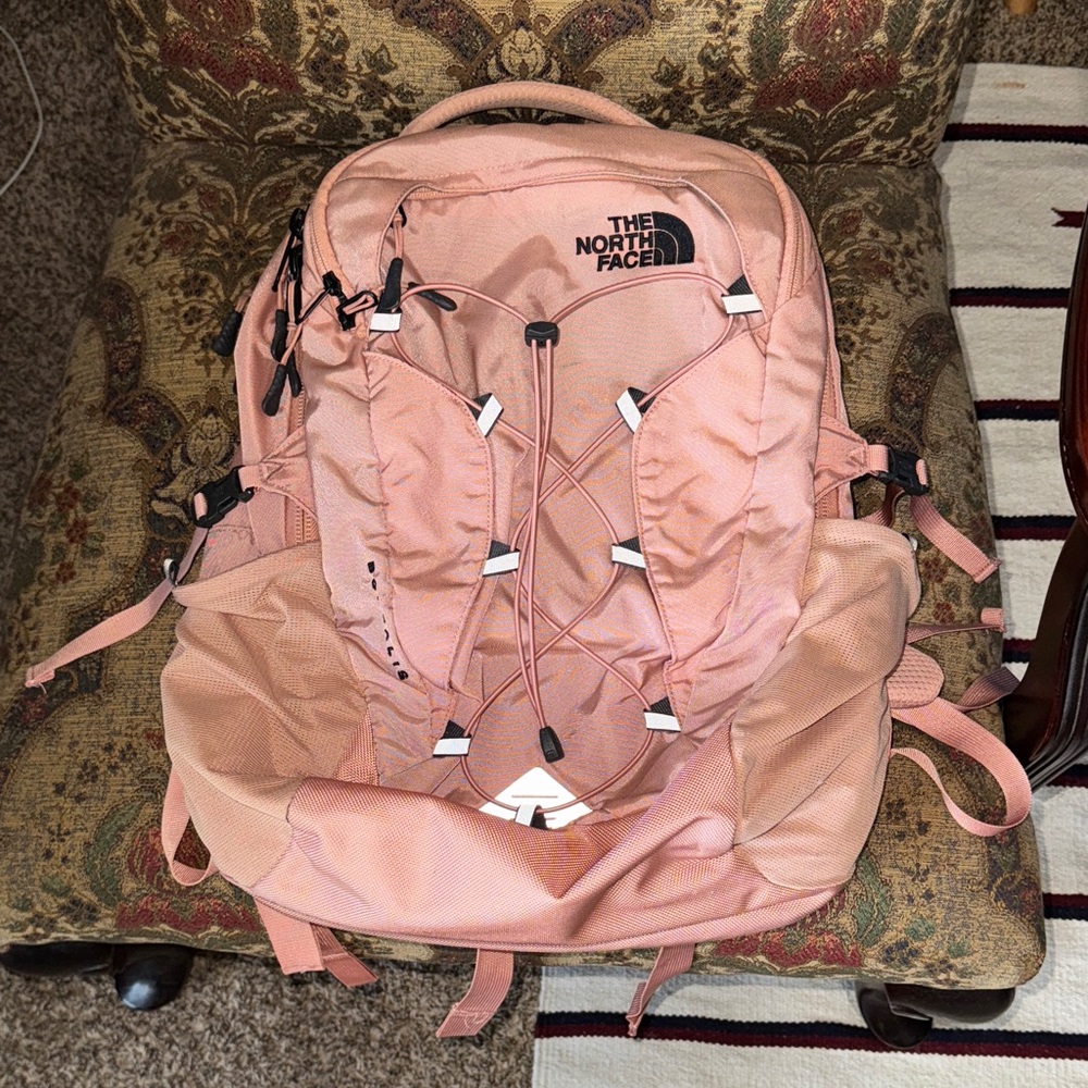 The North Face Light Pink Backpack